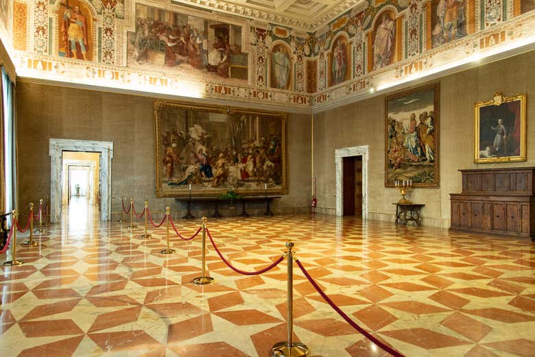 La Sala degli Imperatori