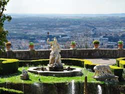 Viste di Tivoli dalla Villa d'Este