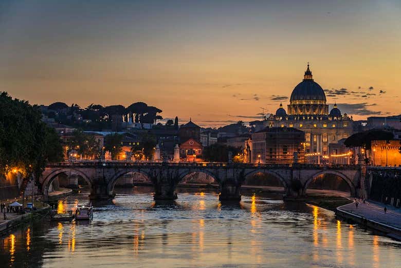 Crociera serale sul Tevere