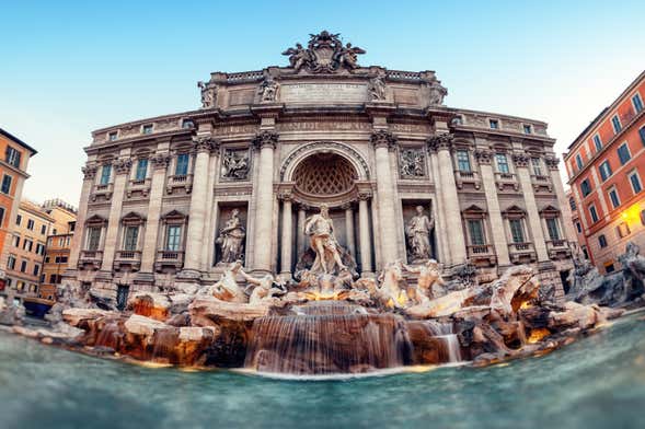 Tour dei sotterranei della Fontana di Trevi